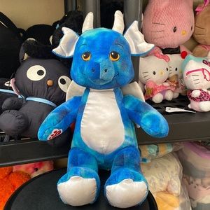 Build a bear blue dragon